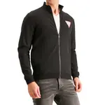 Жилет классический с логотипом Guess, черный - фото