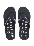 Шлепанцы с логотипом Tommy Hilfiger, синий - фото 4