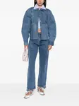 Джинсовая куртка Kara со вставками E.L.V DENIM, синий - фото 2