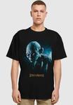 Футболка с принтом LORD OF THE RINGS - GOLLUM HEAVY OVERSIZE Merchcode, черный - фото