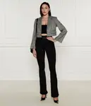 Элегантный жакет Cropped fit Liu Jo, серый - фото 2