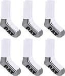 CAT мужские носки 6-pack Half Cushioned Crew, White Logo (6 Pack) - фото 2
