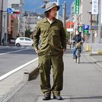 Грузовые штаны унисекс Gramicci, оливковый - фото 6