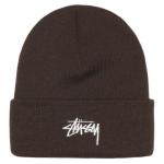 Stussy Манжетная шапка бини, Pink Gray - фото 6