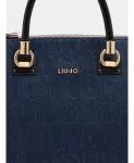 Сумка с логотипом Liu Jo, синий - фото 4
