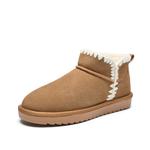 Зимние ботинки женские Zhr, цвет Sand - фото