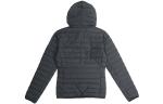 Пуховик Adidas Varilite Soft Down Hooded Jacket 'Carbon', черный - фото 2