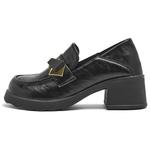 Лоферы женские AGSDON, Black - фото