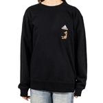 Свитшот унисекс черный Adidas - фото 5