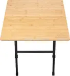 Бамбуковый стол Mountain Summit Gear, Bamboo/Black - фото 2