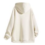 Свитшот Unisex Dnnnnx, черный (с флисовой подкладкой и утепленный) - фото 9