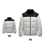 ANTA Унисекс пуховик черно-белый - фото 8