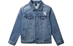 Джинсовая куртка унисекс синий Mlb - фото 2