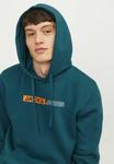 Толстовка с капюшоном CORP LOGO PLAY NOOS Jack & Jones, бирюзовый - фото 7