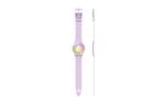 SWATCH Часы Unisex 34mm Purple Watch SS09V101 - фото 2