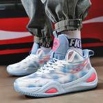 Кроссовки баскетбольные Black tailed Deer High Top унисекс Чернохвостый олень, белый розовый - фото 10