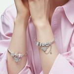 Pandora Серебряный браслет 925 пробы для женщин Silver - фото 9