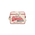 Сумка-мессенджер Superdry Retro Alumni, белый - фото