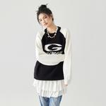 Джемпер унисекс GOLFCROSS, черный - фото 10