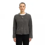 Кардиган Selected Lulu New, серый - фото