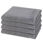 Полотенце для рук MÖVE, 50x100 см, серый - фото