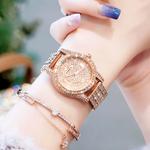 KANGOL Часы Women's Watch, Silver Band with White Dial[Custom Box+Fully Paved Diamonds Inlaid] - фото 8