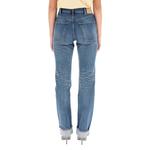 Джинсы женские стираные синие Celine - фото 5