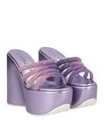 Сандалии Casadei, лиловый - фото 2