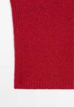 Джемпер Massimo Dutti SLEEVELESS HIGH NECK SWEATER, Red - фото 6
