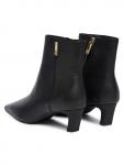 Ботильоны Th Square Toe Kitten Bootie FW0FW08768 Tommy Hilfiger, черный - фото 3
