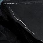 EMPORIO ARMANI Серебряный браслет Station - фото 9