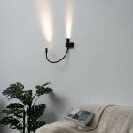 Настенный светильник KOSILUM - Nanda, черный - фото 2