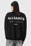 Хлопковая толстовка UNDERGROUND Allsaints, черный - фото 4