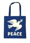 Сумка-мешок LOGOSHIRT Peace - Friedenstaube, синий - фото