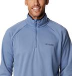 Columbia mens Pfg Terminal Fleece 1/4 Zip, Bluestone/Collegiate Navy - фото 5