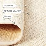 Ковер nuLOOM, 229 x 290 см, Natural Textured Suzanne, Cream - фото 5