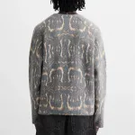 ZARA Свитер мужской белый - фото 6