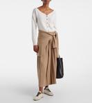 Кардиган из кашемира Beata Lisa Yang, кремовый - фото 2