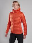 Женская куртка icarus lite с капюшоном Montane, цвет Tigerlily - фото