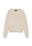 Кардиган Vero Moda VMSAIA , Birch/Off-White - фото 5