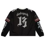 Джерси Godspeed TD Layered Jersey, Black/Red - фото 2