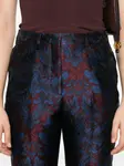 Брюки с принтом Damask ETRO, синий - фото 5