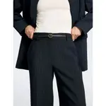 Брюки Selected Rita Wide Leg Fit, синий - фото 4