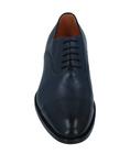 Туфли на шнуровке Santoni, синий - фото 4