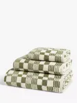 Полотенце John Lewis Check, цвет avocado - фото