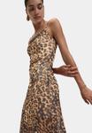 Платье Marks & Spencer Day dress, Brown Mix/Mottled Brown - фото 3