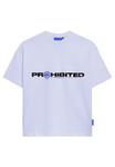 Футболка с принтом PROHIBITED, цвет purple - фото 12