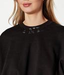 Свитер македония Cropped fit Pinko, черный - фото 4