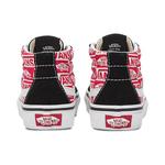 Обувь для скейтбординга Vans Kids PS, Black/Antique Red - фото 5