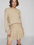 Свитер VILA VIRil, Mottled Beige - фото 6